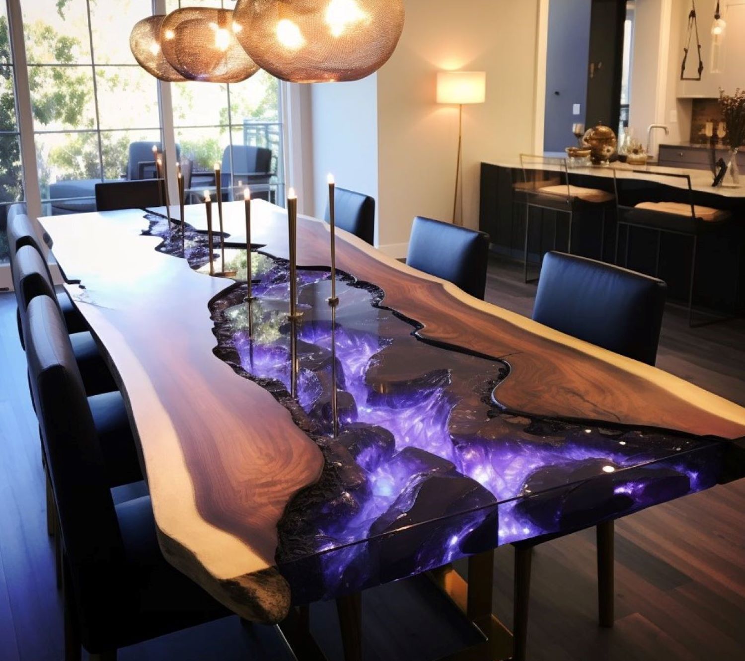 Epoxy & Wood Fusion Tables